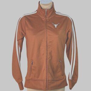 Texas Longhorns Colosseum Athletics Burnt Orange Full-Zip Jacket M Stripe Hook '
